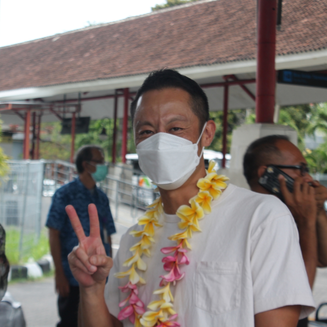 Arrival Toyota Tomen in Bali